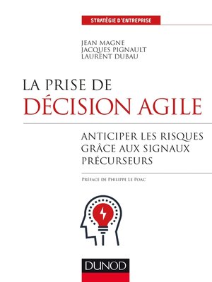 cover image of La prise de décision agile